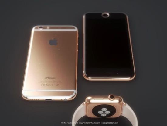 玫瑰金iPhone6s什么样？3