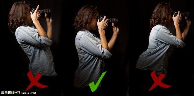 如何正确手持相机拍出清晰照片_摄影技巧教程