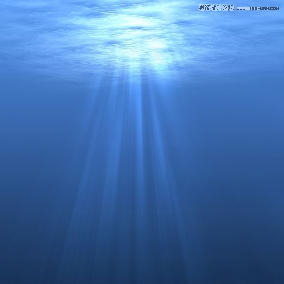 Photoshop合成在深海底的美人鱼海报效果5