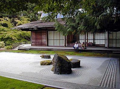 日式别墅庭院设计及效果图3