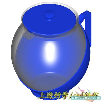 AutoCAD玻璃茶壶的制作教程1