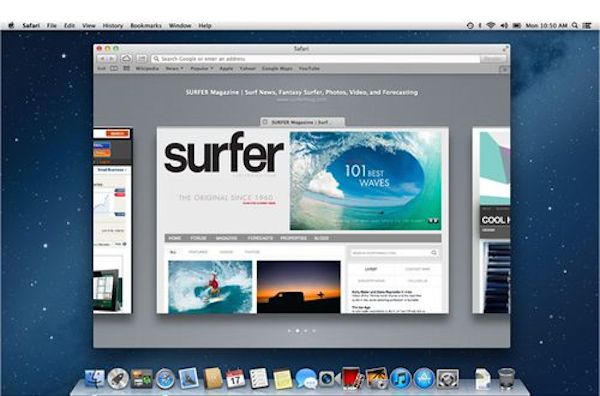 苹果在Mac OS X Lion中加入Safari浏览模式的