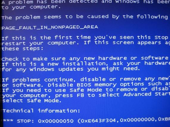 Windows XP开机蓝屏如何解决?_电脑常识教程