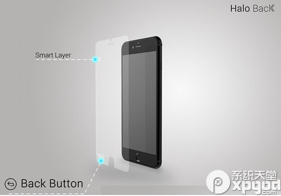 神奇贴膜让iphone 6也有返回键_手机软件教程