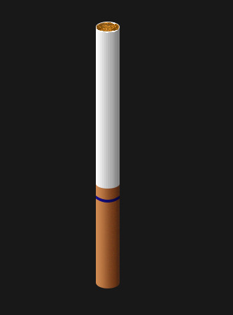 PS绘制设计香烟UI图标1