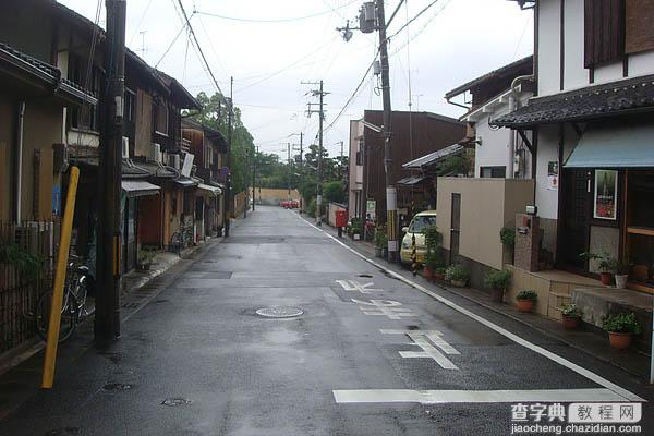 Photoshop制作清新的淡青色日系街道图片5
