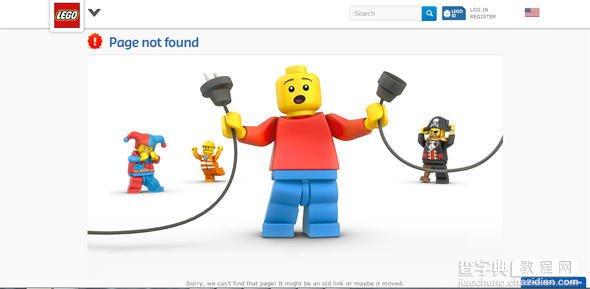 创意幽默的404错误页面欣赏3