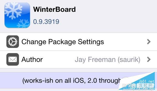 WinterBoard正式兼容iOS9越狱 iPhone6s美化全靠它2