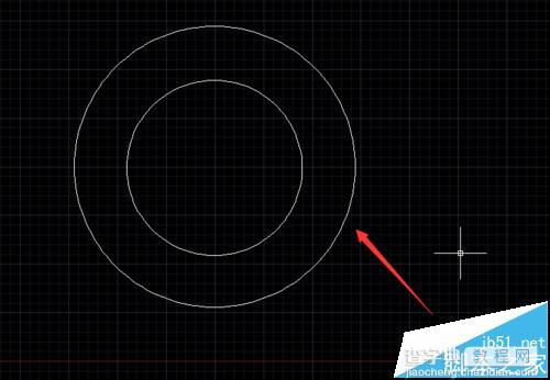 CAD怎么画绘制同心圆? CAD绘制同心圆的教程6