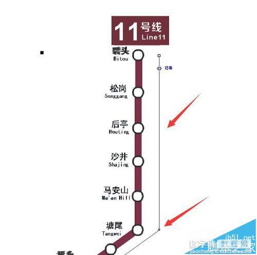 CorelDRAW X4怎么绘制深圳地铁线路图?4