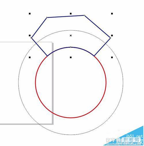 cdr扇形怎么画? cdr从圆形中裁一个扇形图形的教程5