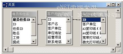 中文Access2000速成教程--1.8 定义表之间的关系6