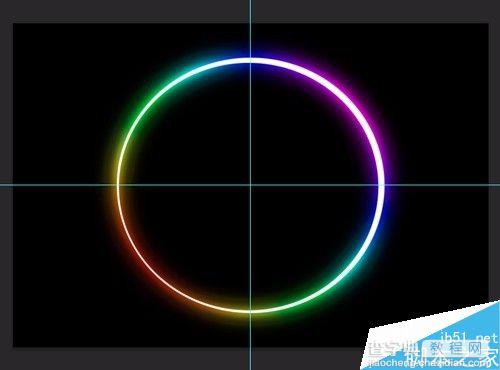 photoshop制作出任意数量的彩色圆环11