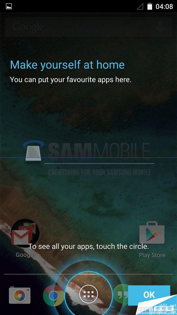 美图欣赏 Galaxy S4运行Android 5.08