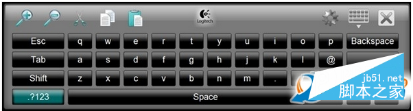 Logitech虚拟键盘怎么使用 Logitech虚拟键盘用法1
