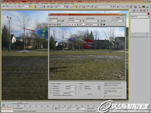 Autodesk 3ds Max2009软件的最新功能8