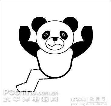 Flash实例教程：熊猫也能举重13