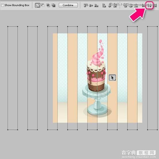 Photoshop绘制甜美精致的巧克力蛋糕教程85