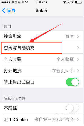 iPhone苹果手机怎么存储网站的登录信息3