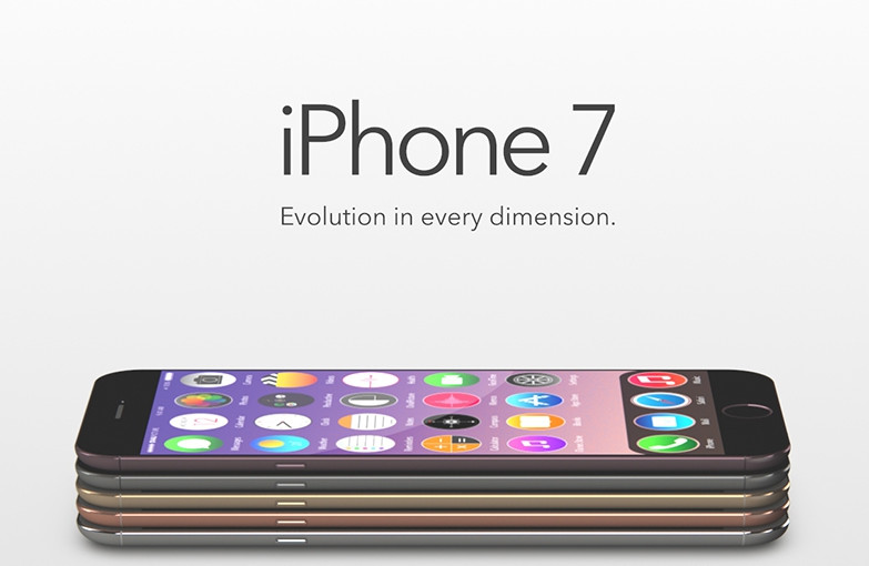 iPhone 7炫图再现 五彩色+无线充电2
