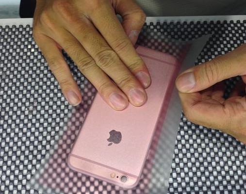 几十分钟让iPhone 6变成粉红色5