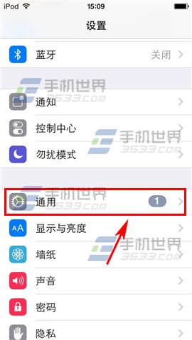 iPhone6Plus黑白屏幕设置方法2