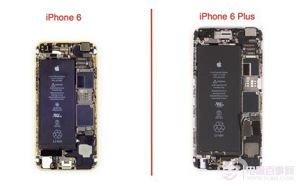 iPhone6与iPhone6 Plus内部拆解对比1
