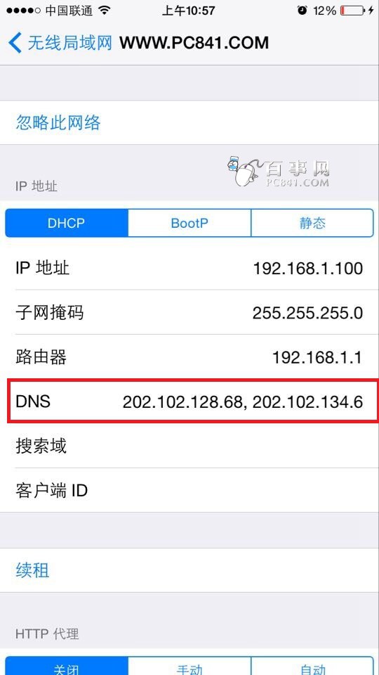 iPhone怎么设置DNS4