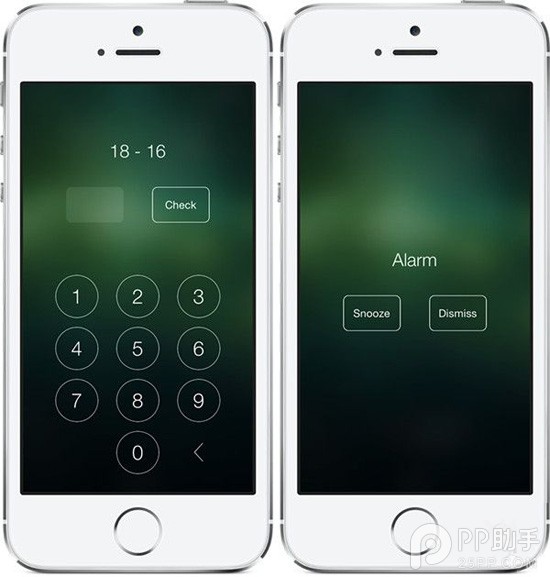 iOS7越狱插件EQUALarm将闹钟设置为数学题1
