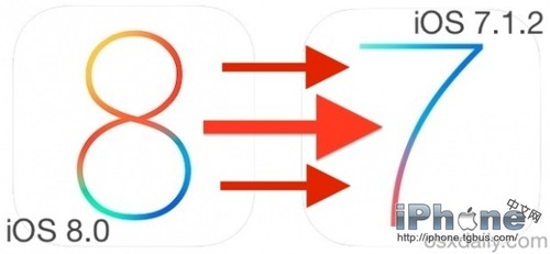 iOS8可以官方降级iOS7.1.2吗？怎么降？1