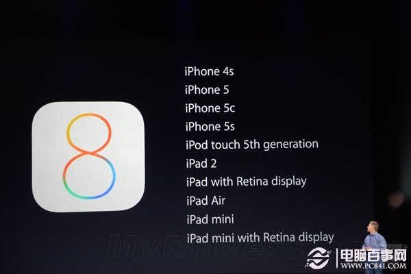 ios 8正式版支持机型有哪些？1