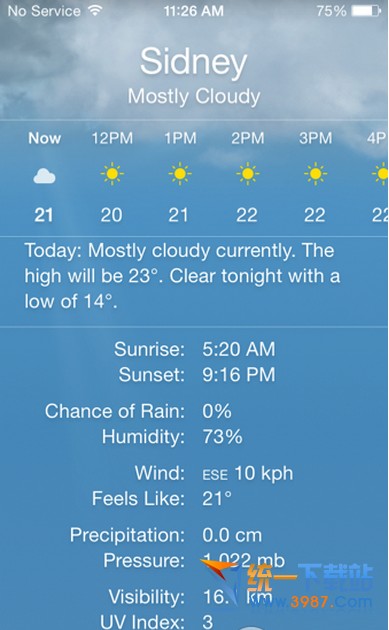 iOS8 Beta3天气应用增加了什么？2