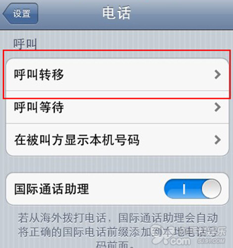 iPhone如何设置占线、无应答呼叫转移2