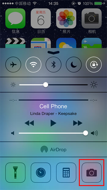 iOS7锁屏状态怎么开启拍照功能3