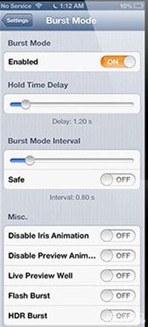 旧设备也能体验iOS7连拍模式3
