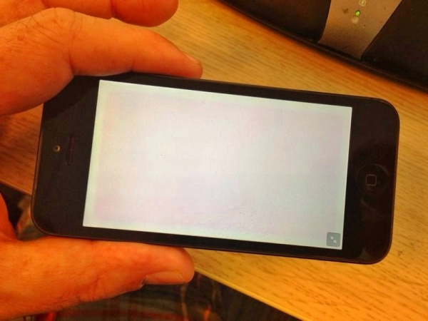 iphone5紫屏检测方法2