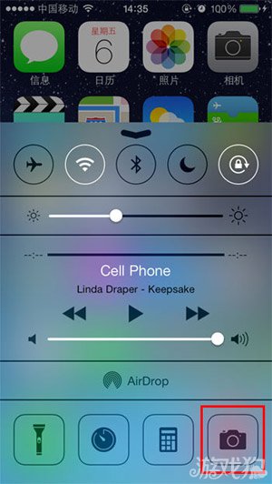 如何在iOS7上快速打开iPhone拍照功能3
