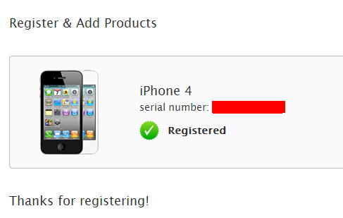 苹果官网注册设备以便获得更好的服务4