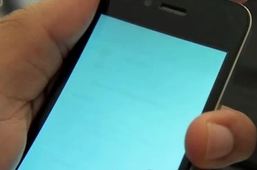 iphone改变截屏咔嚓瞬间的颜色1