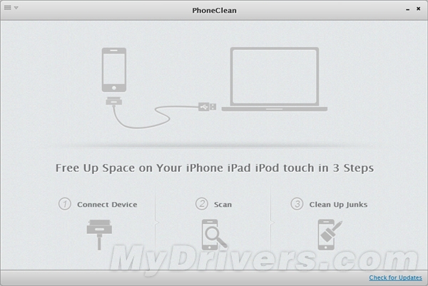 苹果手机Phoneclean使用图文教程1