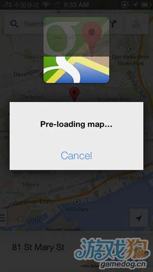 iphone如何使用Google地图2.0保存离线地图教程2