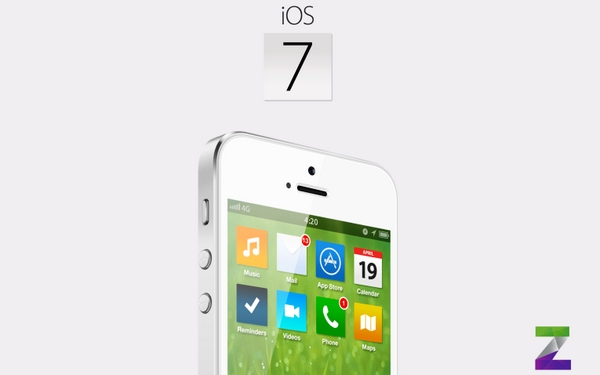 iOS 7先睹为快，扁平的概念设计1