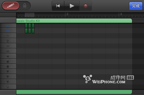苹果手机GarageBand制作铃声教程6