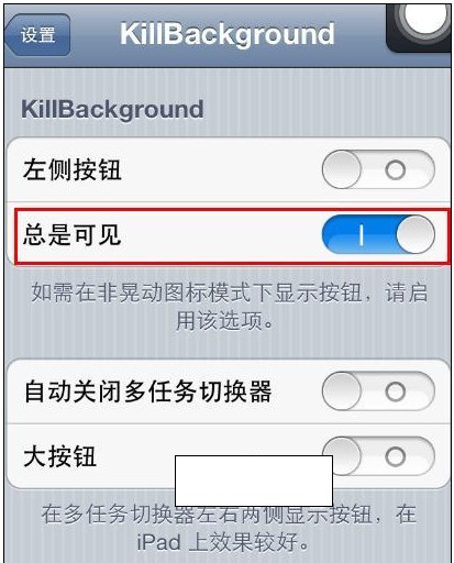 苹果手机killbackground怎么设置10