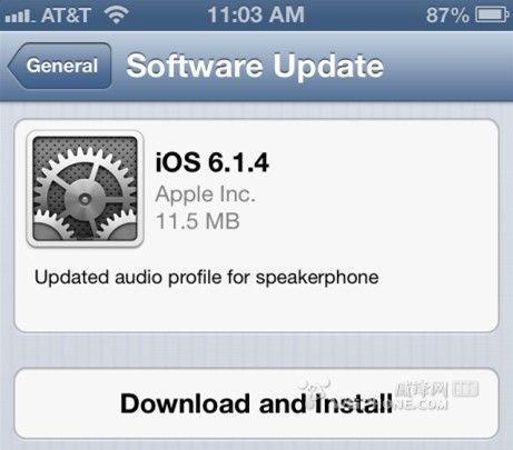 苹果iOS6.1.4上手体验1