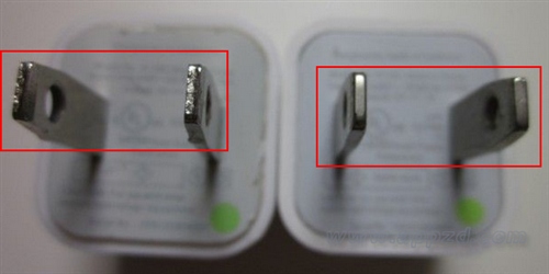 iphone和ipad充电器真假鉴别方法2