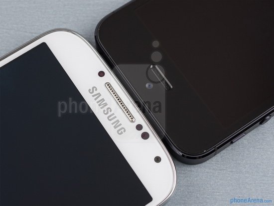 三星Galaxy S4对比iPhone 53