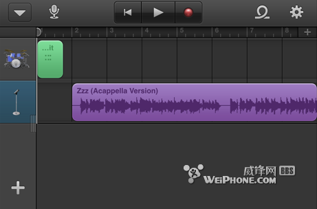 苹果手机GarageBand制作铃声教程14
