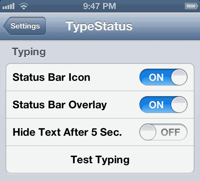 iphone imessage输入状态查看方法2