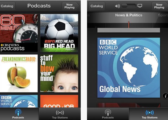 苹果推出iPhone版官方播客应用Podcasts1